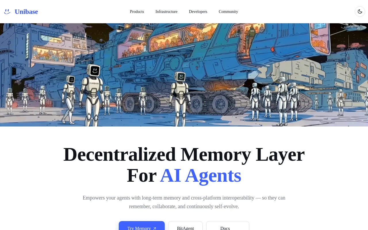Unibase Memory — preview screenshot