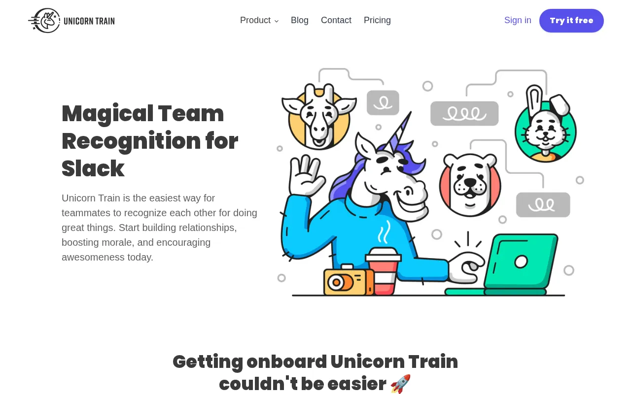 Unicorn Train — preview screenshot