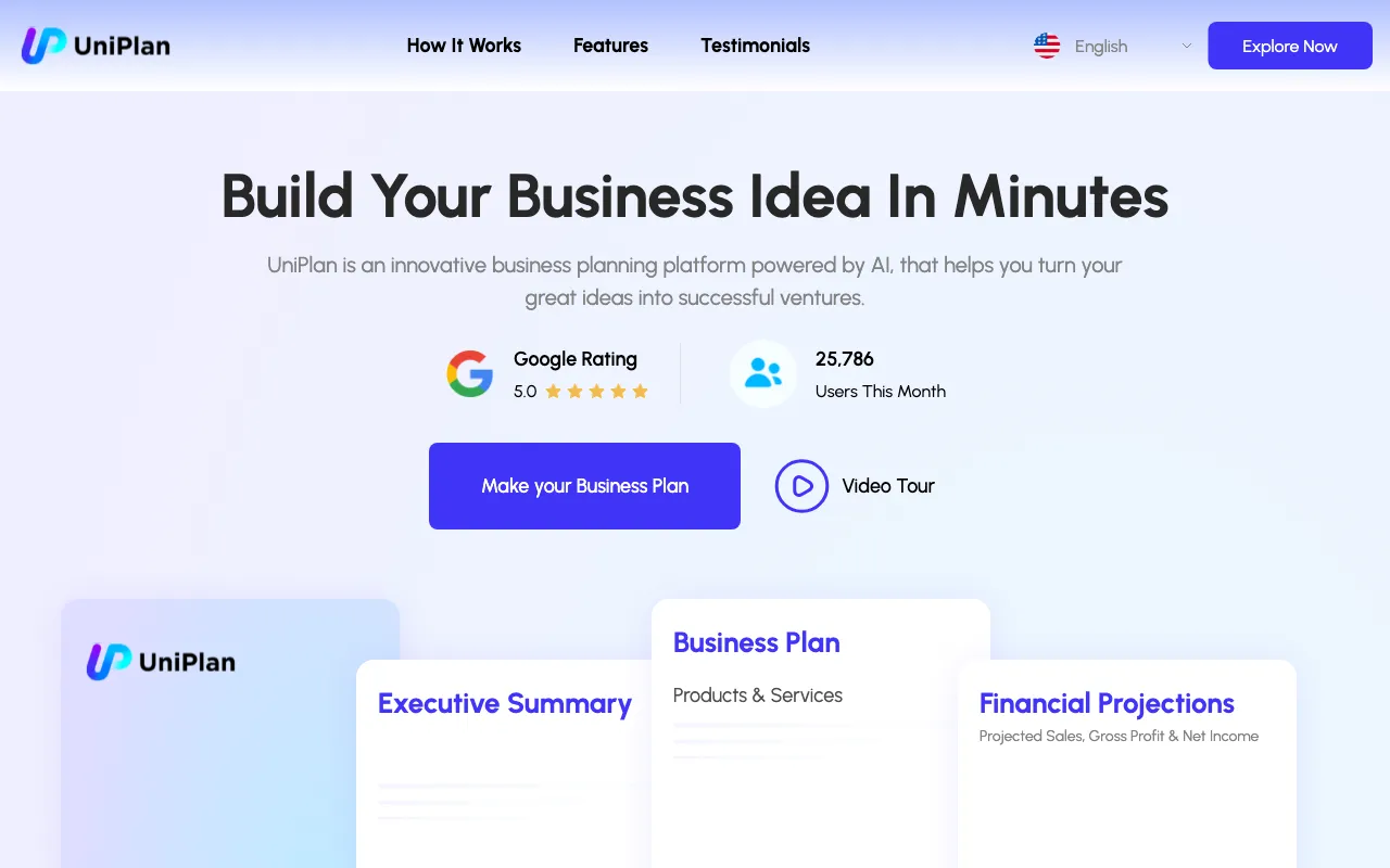 Uniplan.ai — preview screenshot