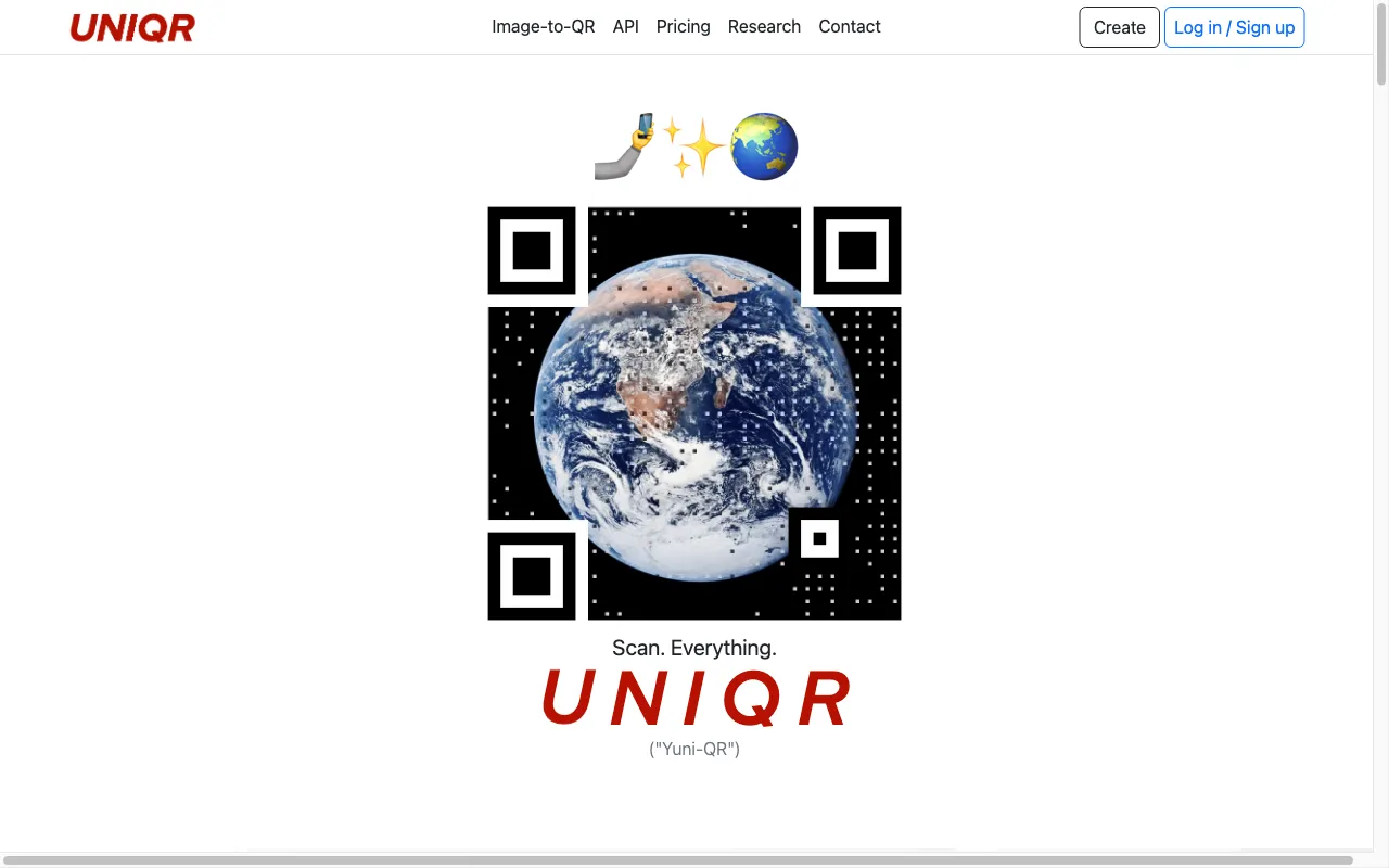 UNIQR — preview screenshot