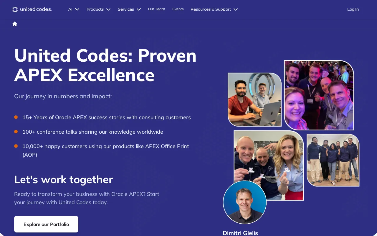 United Codes — preview screenshot