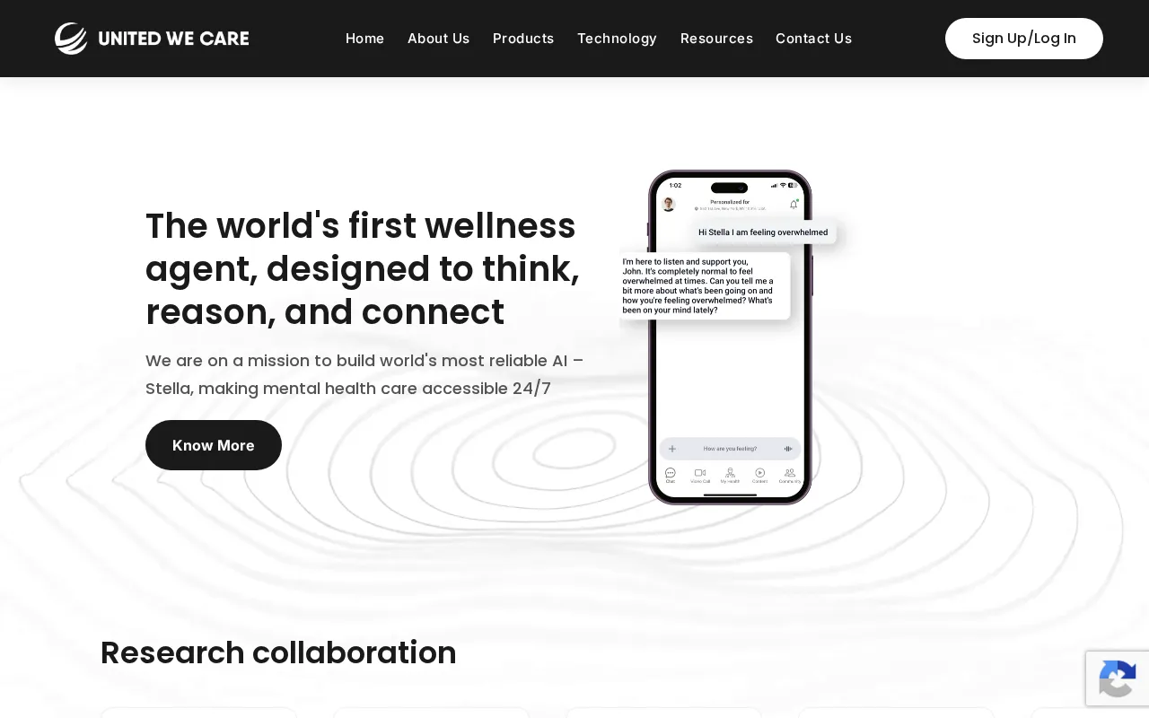 United We Care — preview screenshot