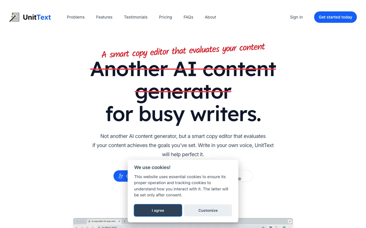 UnitText — preview screenshot