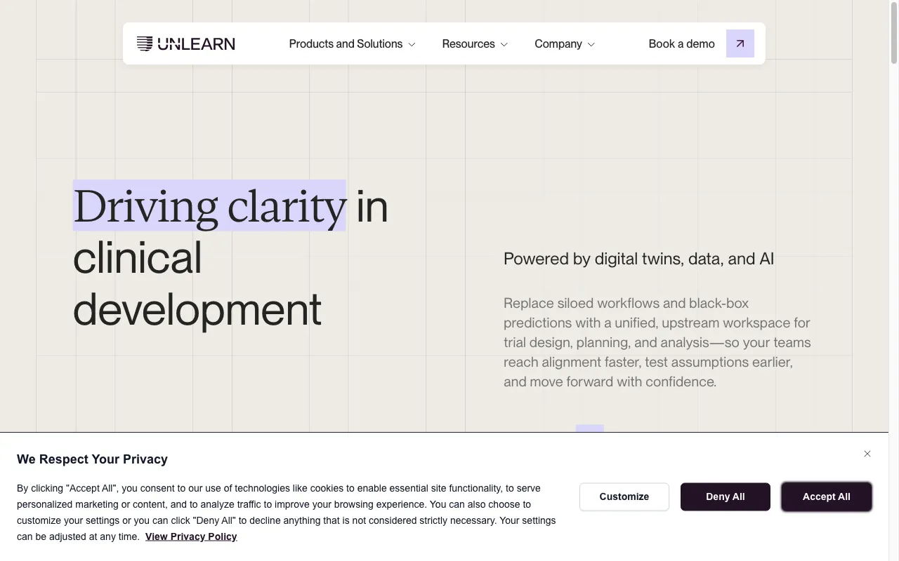 Unlearn.AI — preview screenshot