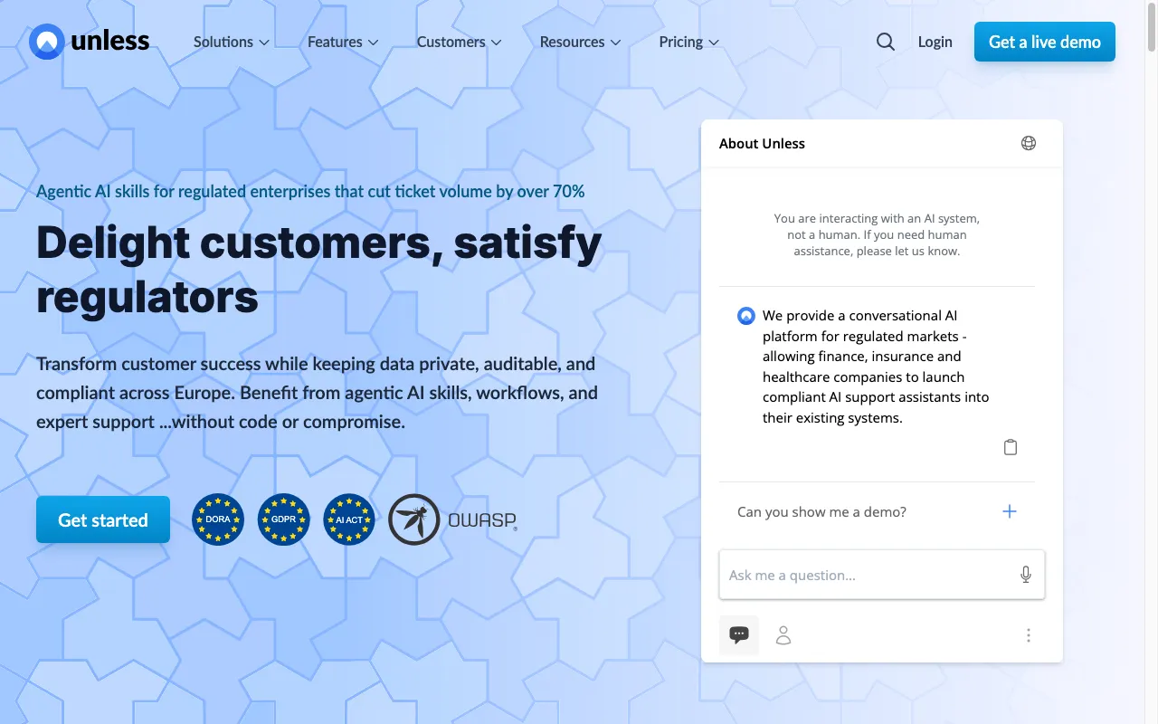 unless.com — preview screenshot