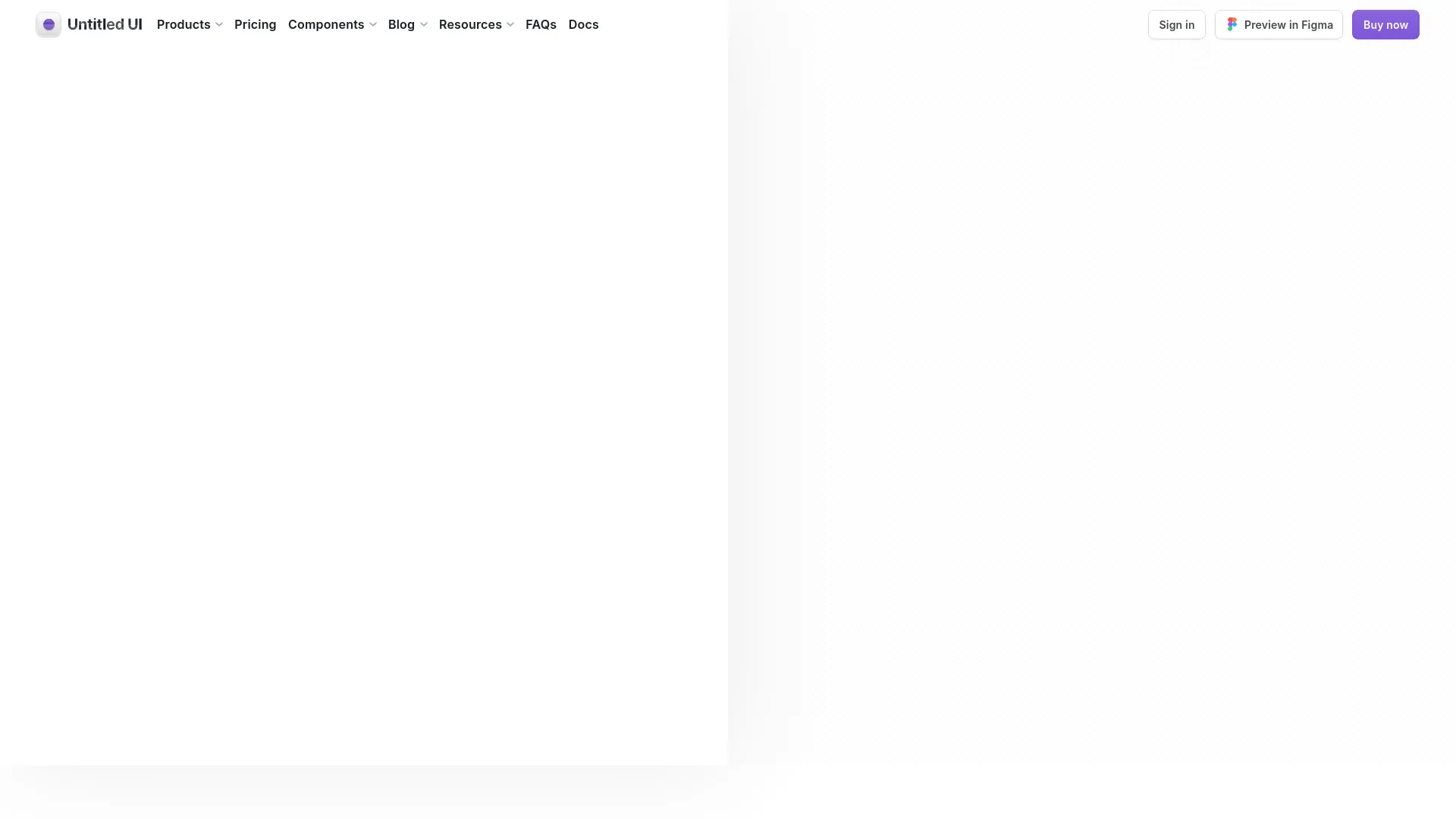 Untitled UI — preview screenshot