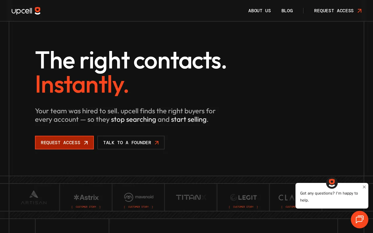 Upcell — preview screenshot