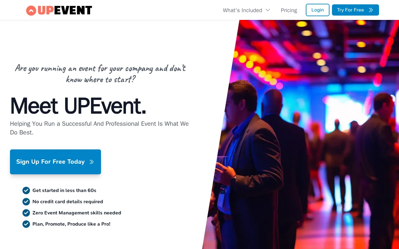 UPEvent — preview screenshot