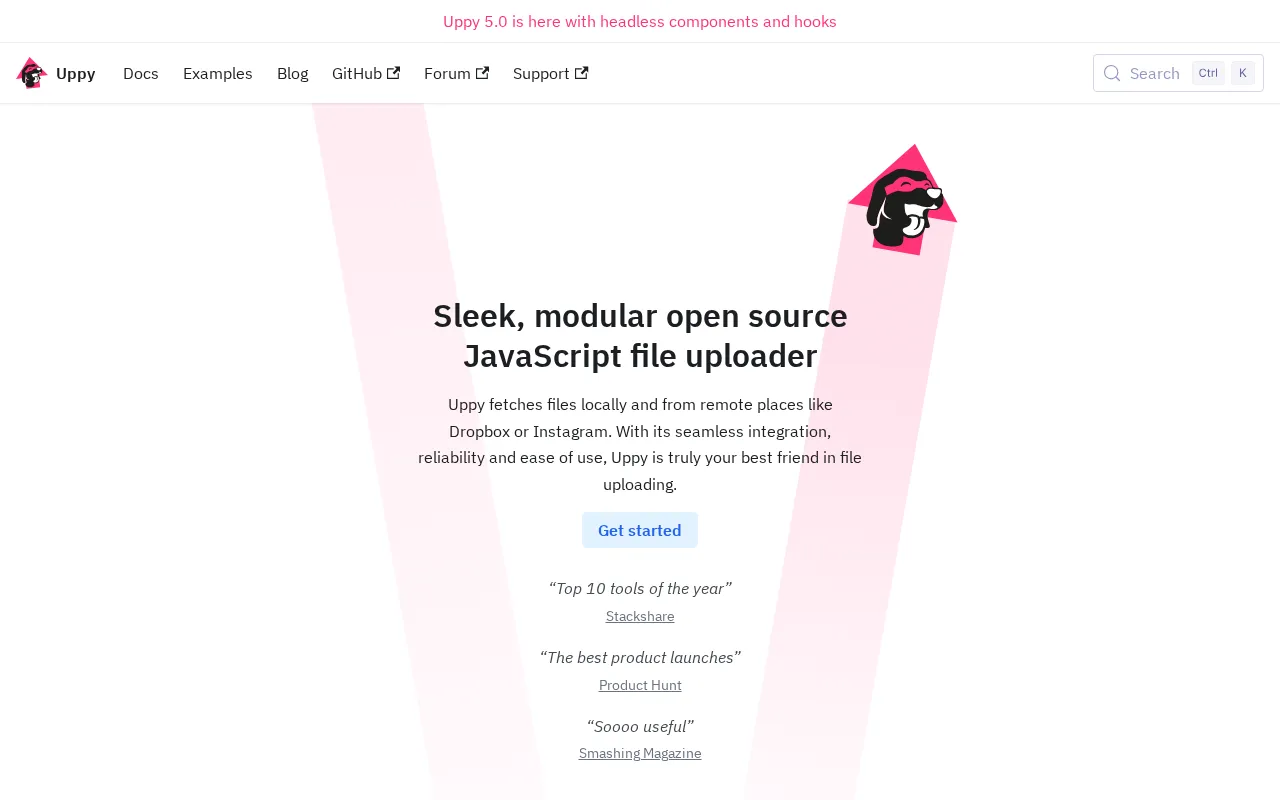 Uppy — preview screenshot