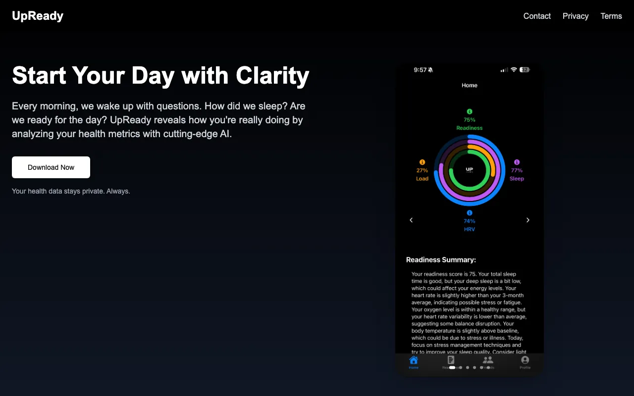 UpReady — preview screenshot
