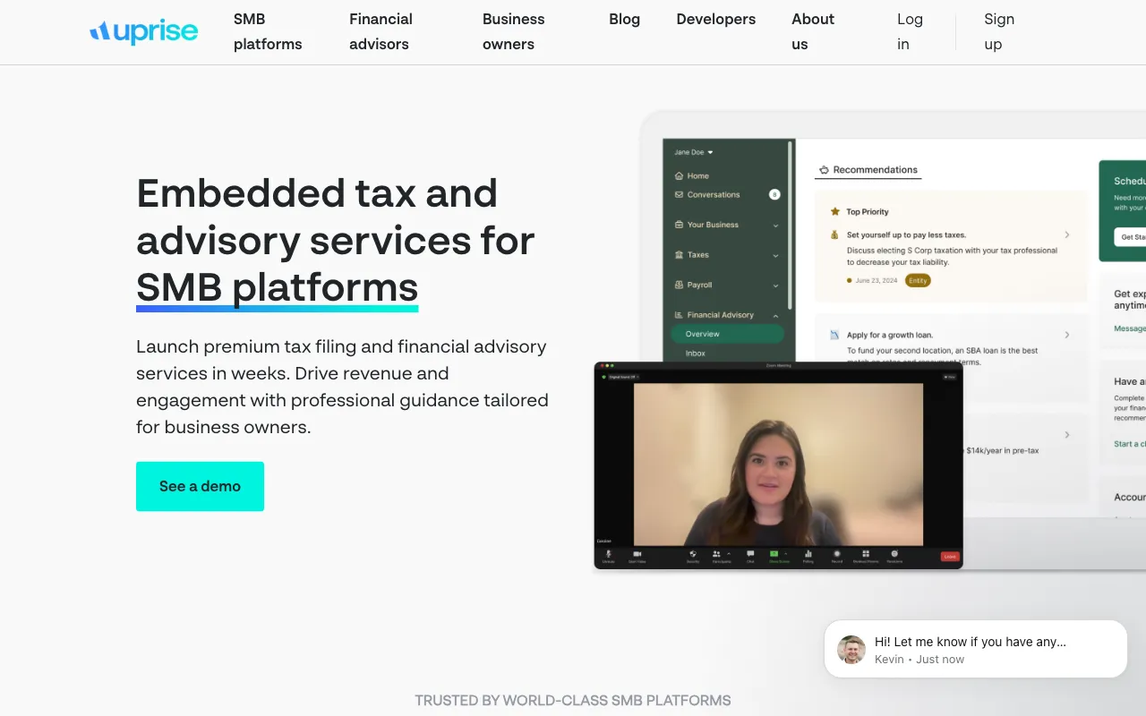 Uprise Embedded — preview screenshot