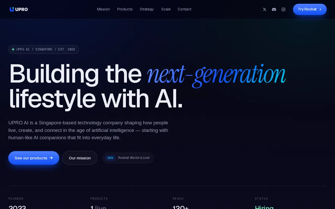 Upro — preview screenshot