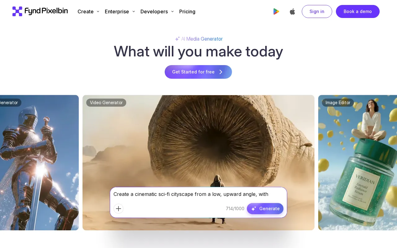 Upscale.media — preview screenshot