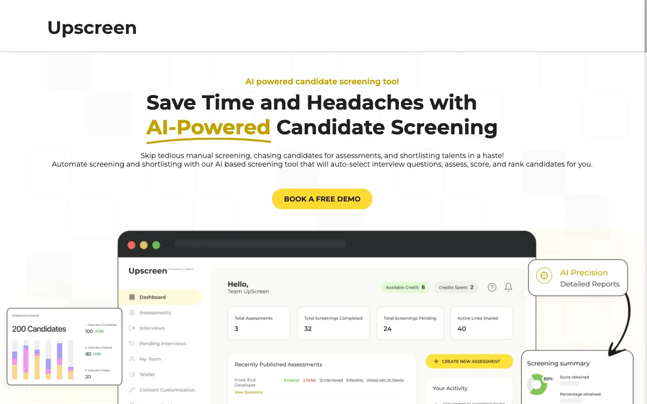 UpScreen AI — preview screenshot