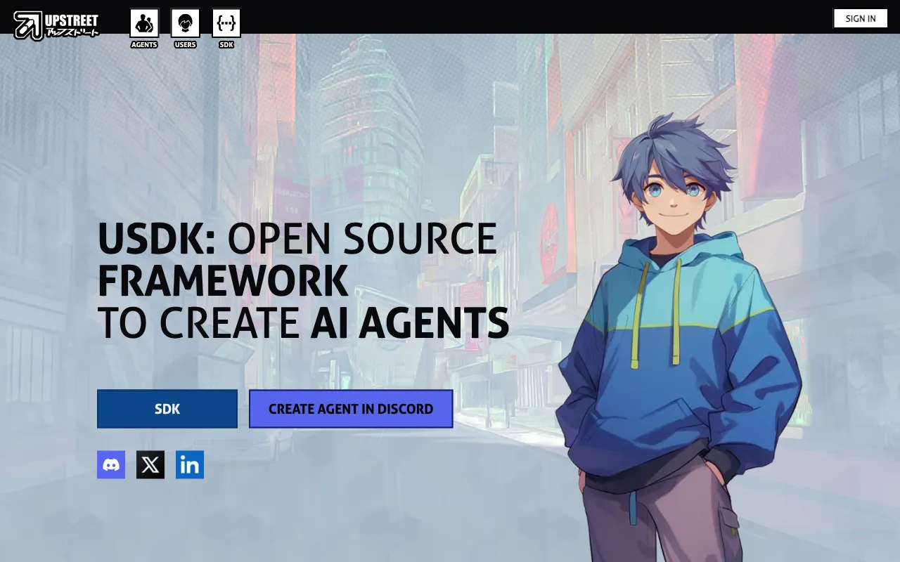 Upstreet — preview screenshot