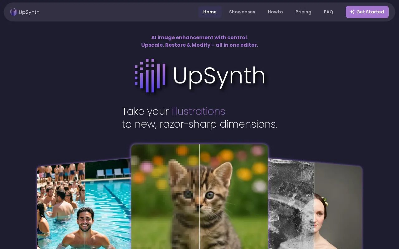 UpSynth — preview screenshot
