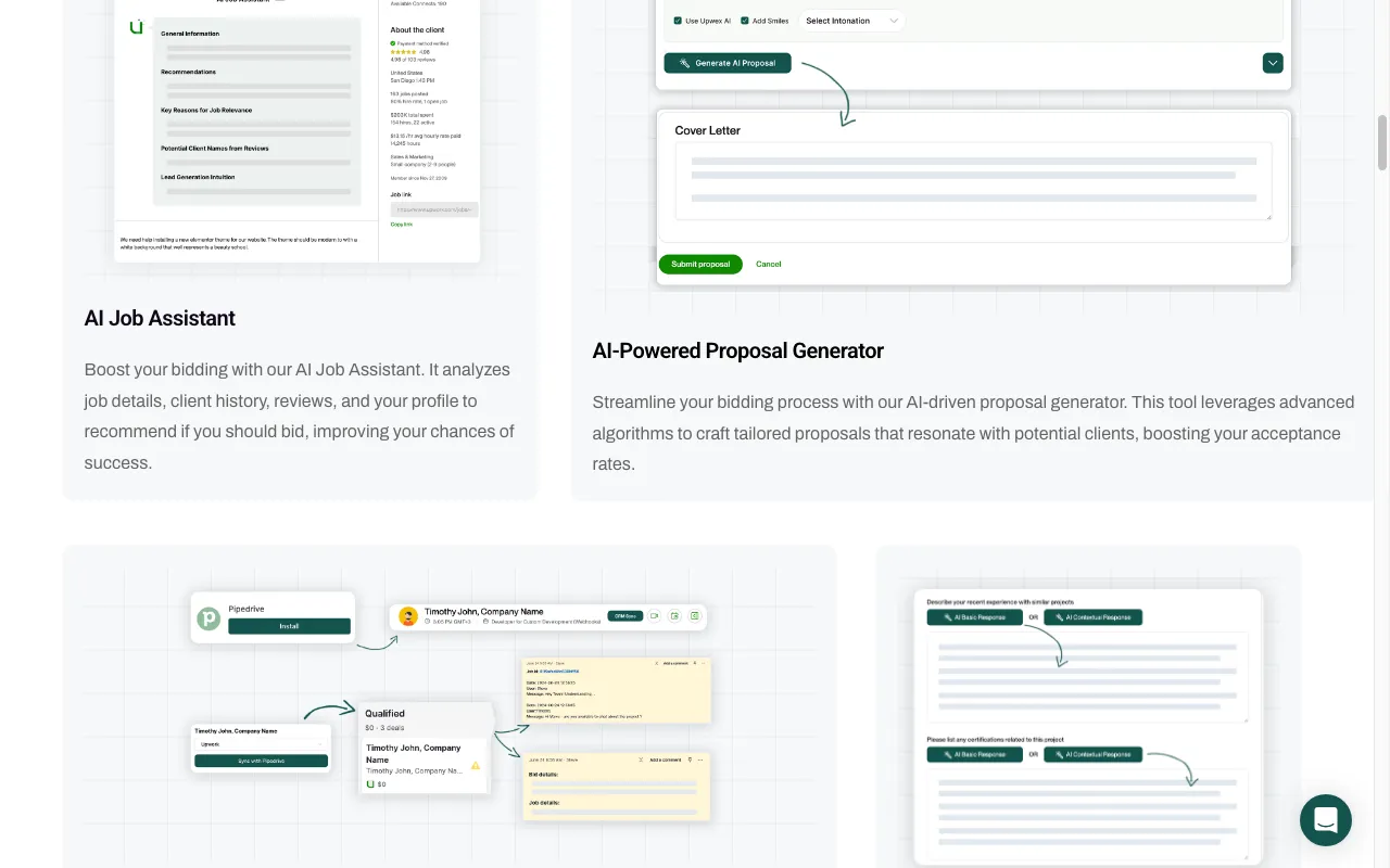Upwex — pricing page