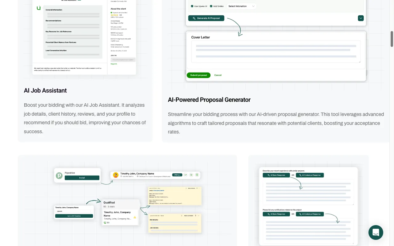 Upwex — preview screenshot