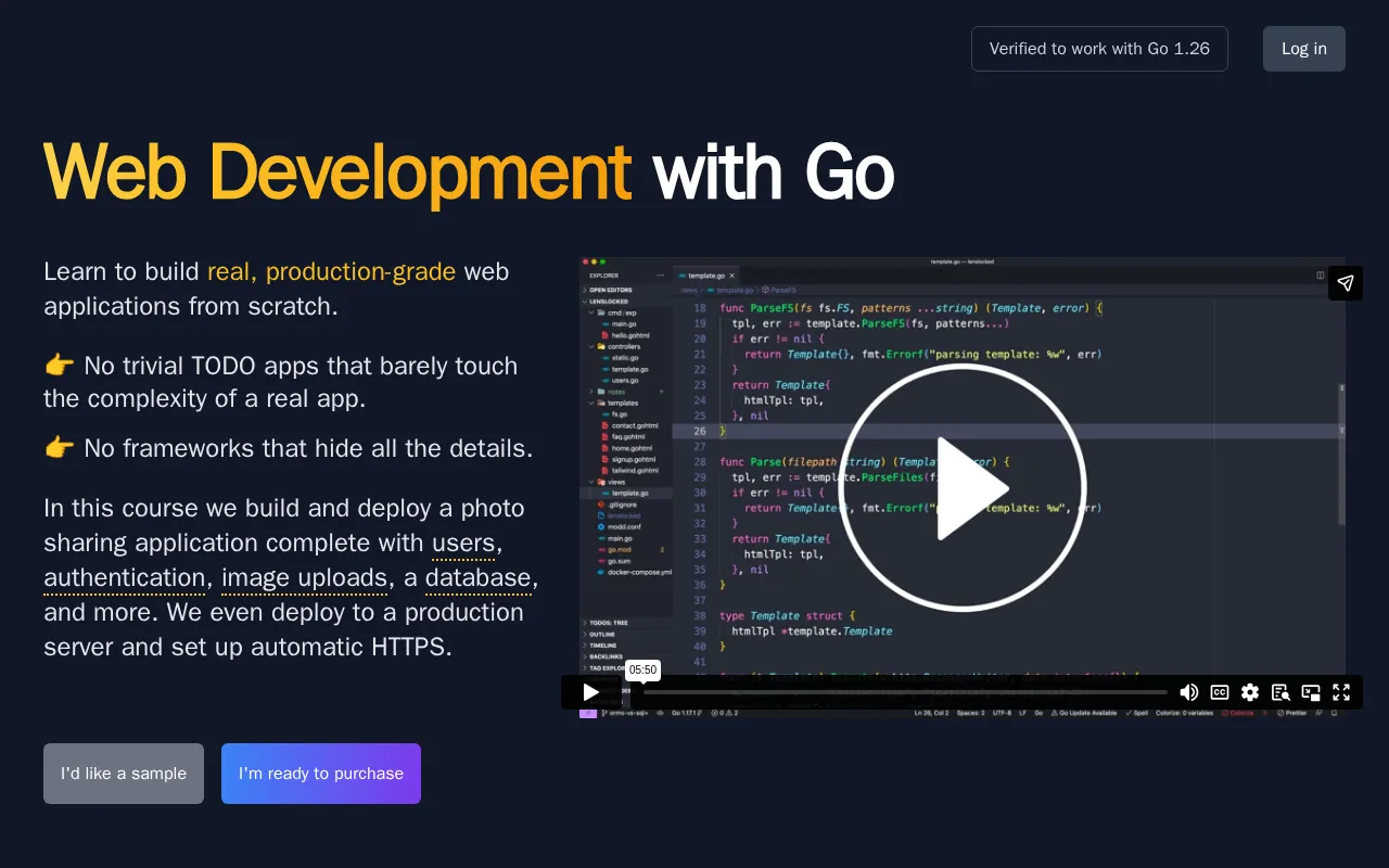 usegolang.com — preview screenshot