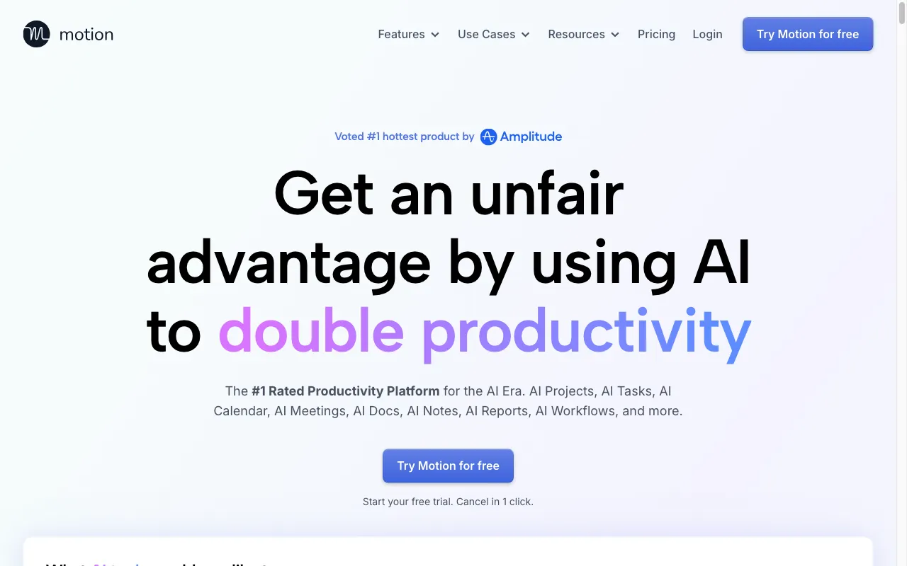 Motion — preview screenshot