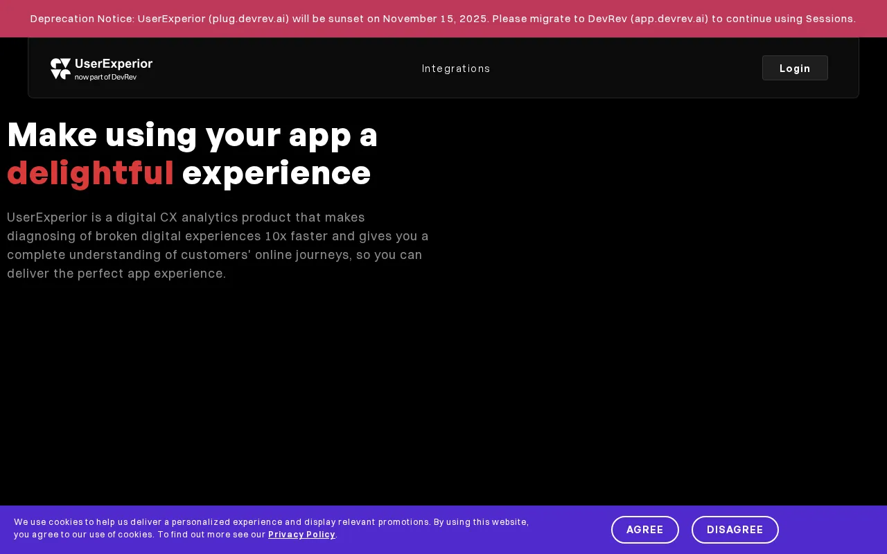 UserExperior — preview screenshot