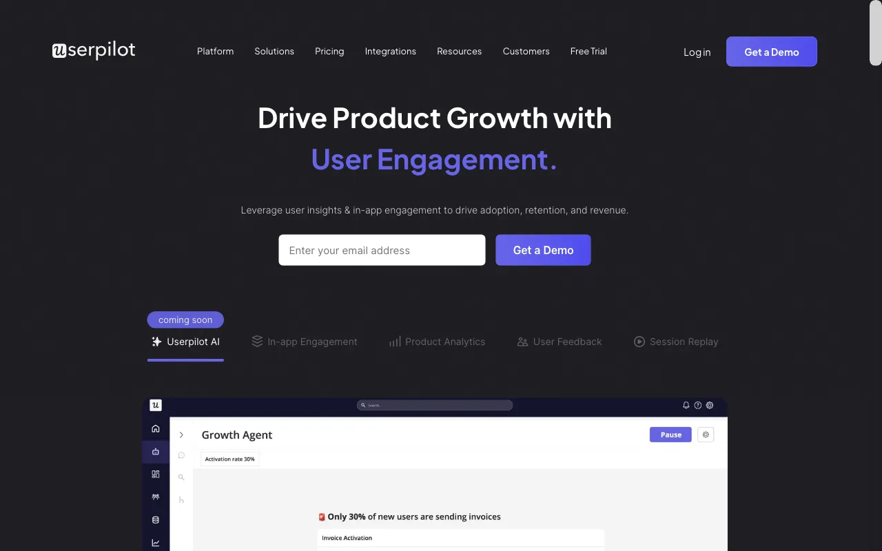 Userpilot — preview screenshot