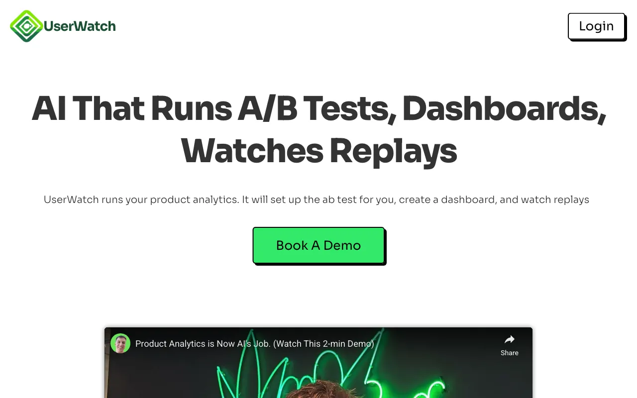 UserWatch — preview screenshot