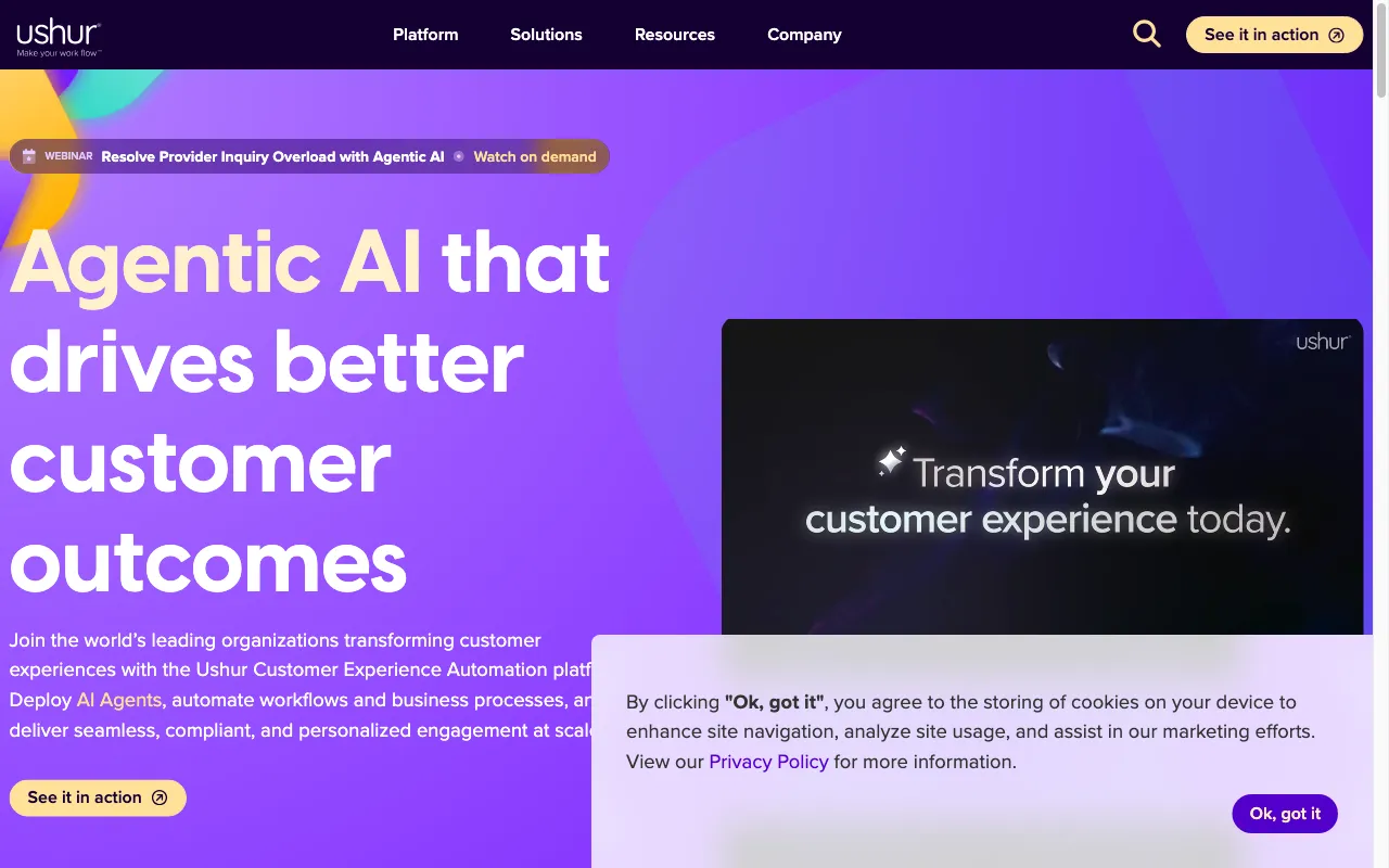 Ushur — preview screenshot