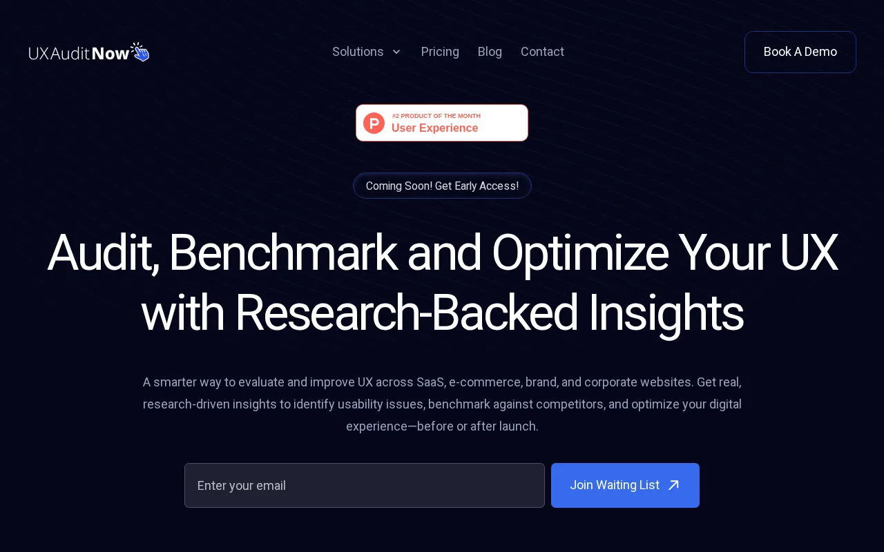 UXAudit.Now — preview screenshot