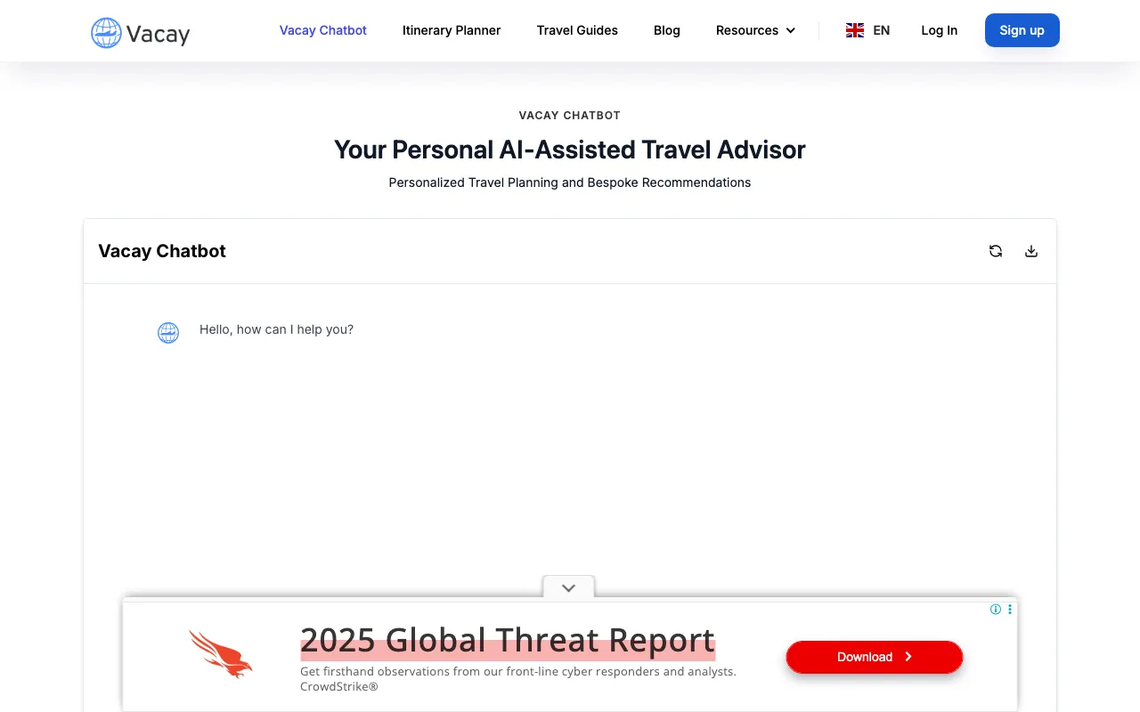 Vacay — preview screenshot