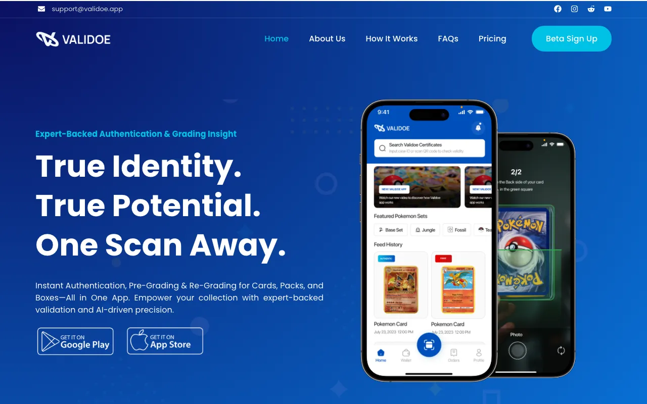 Validoe — preview screenshot