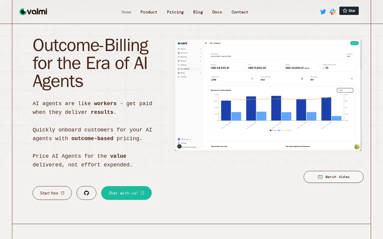 Valmi Value — preview screenshot