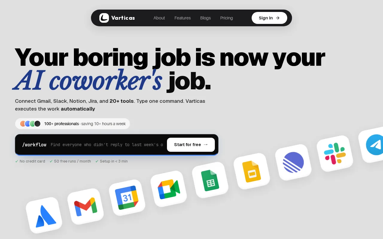 Varticas — preview screenshot