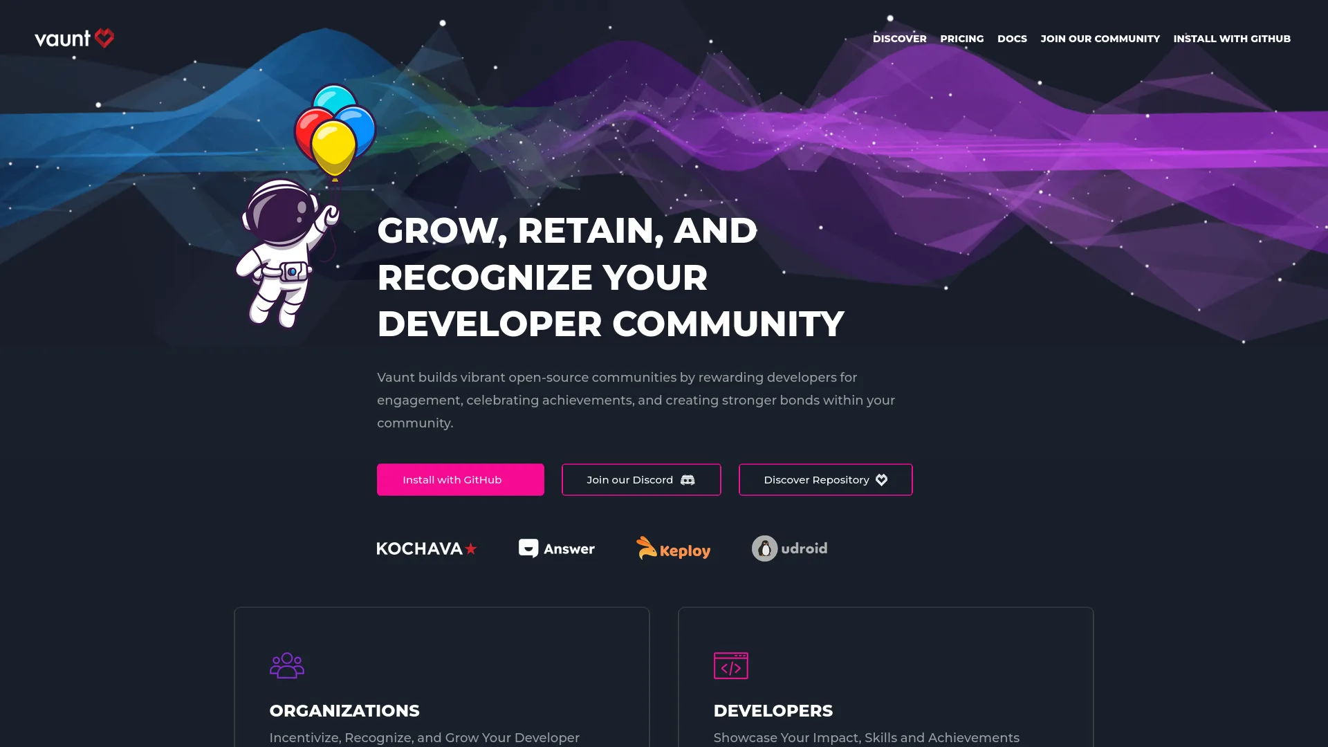 Vaunt — preview screenshot