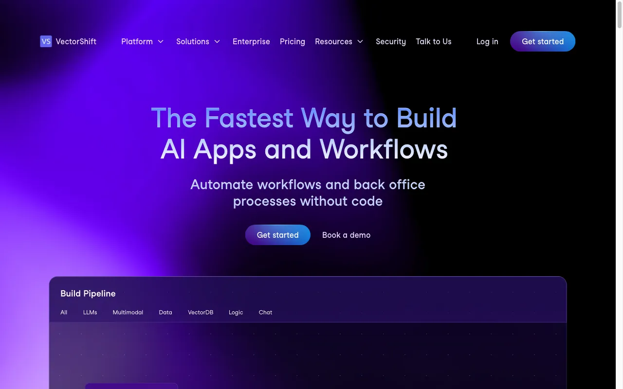 VectorShift — preview screenshot