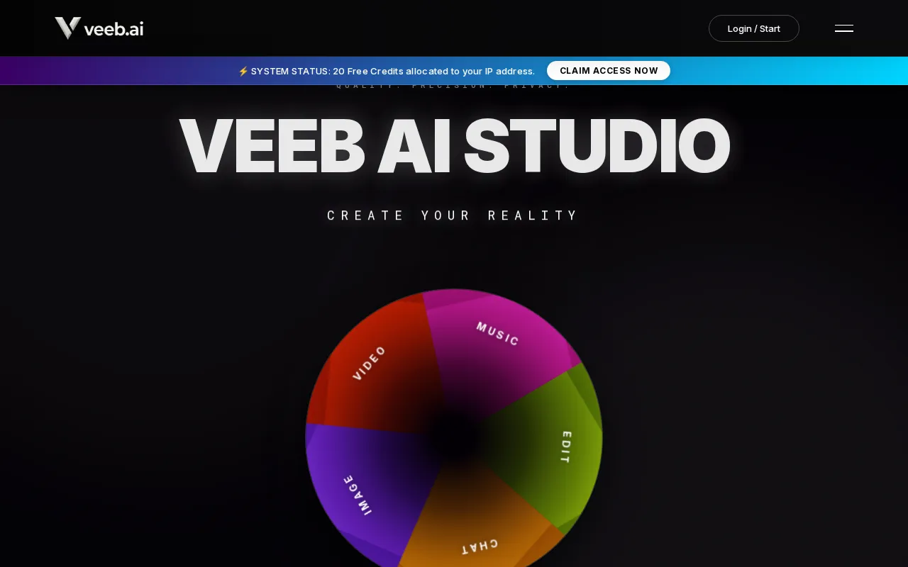Veeb — preview screenshot