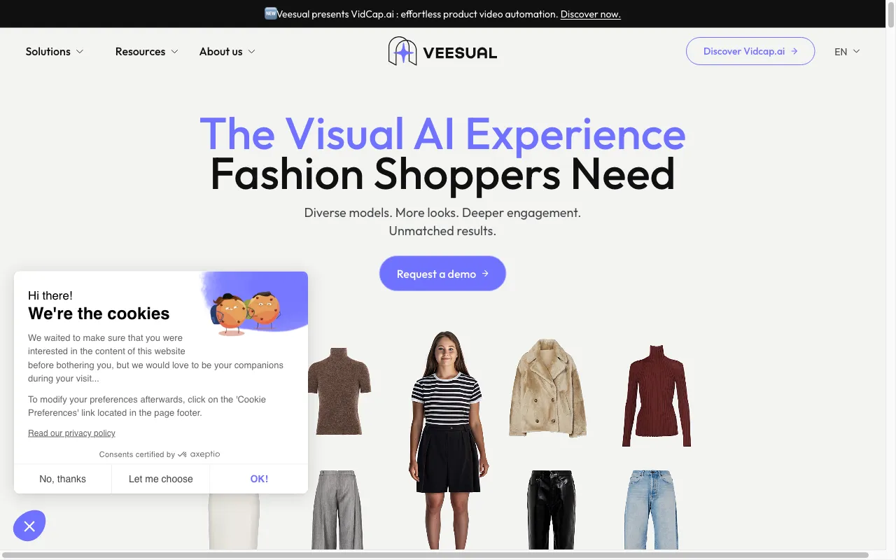 Veesual — preview screenshot