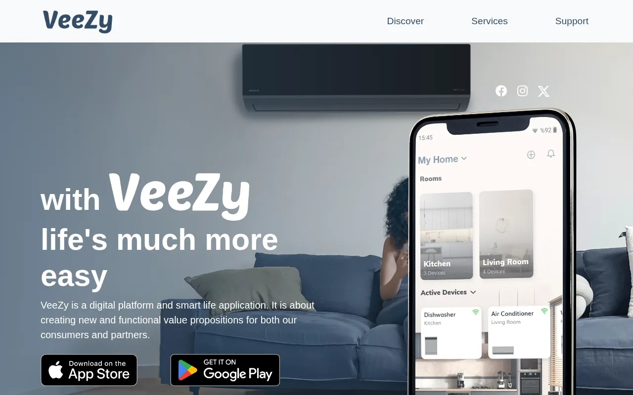 Veezyapp — preview screenshot