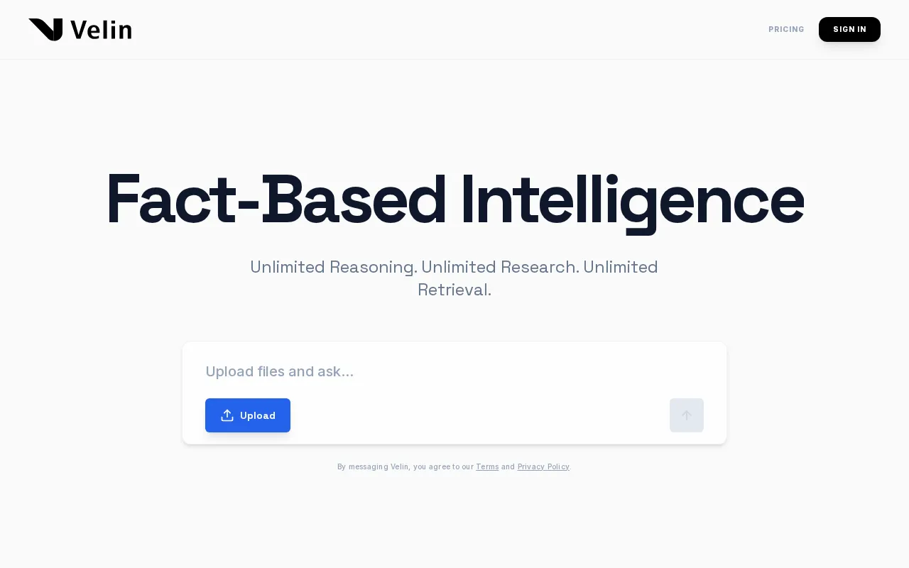 Velin — preview screenshot