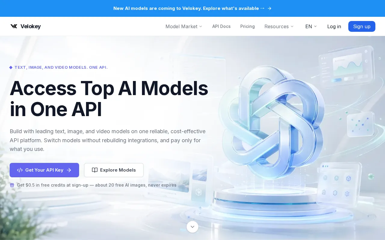 Velokey — preview screenshot
