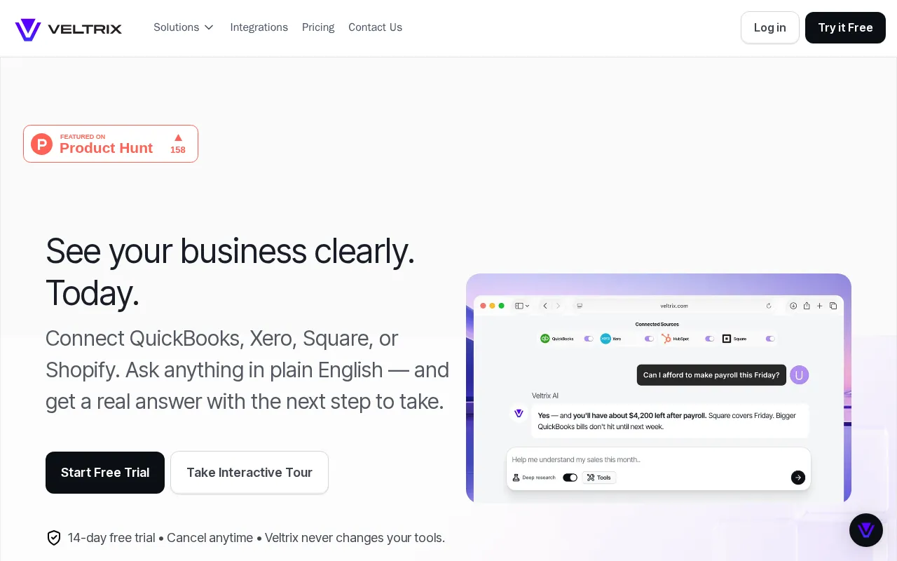 Veltrix AI — preview screenshot