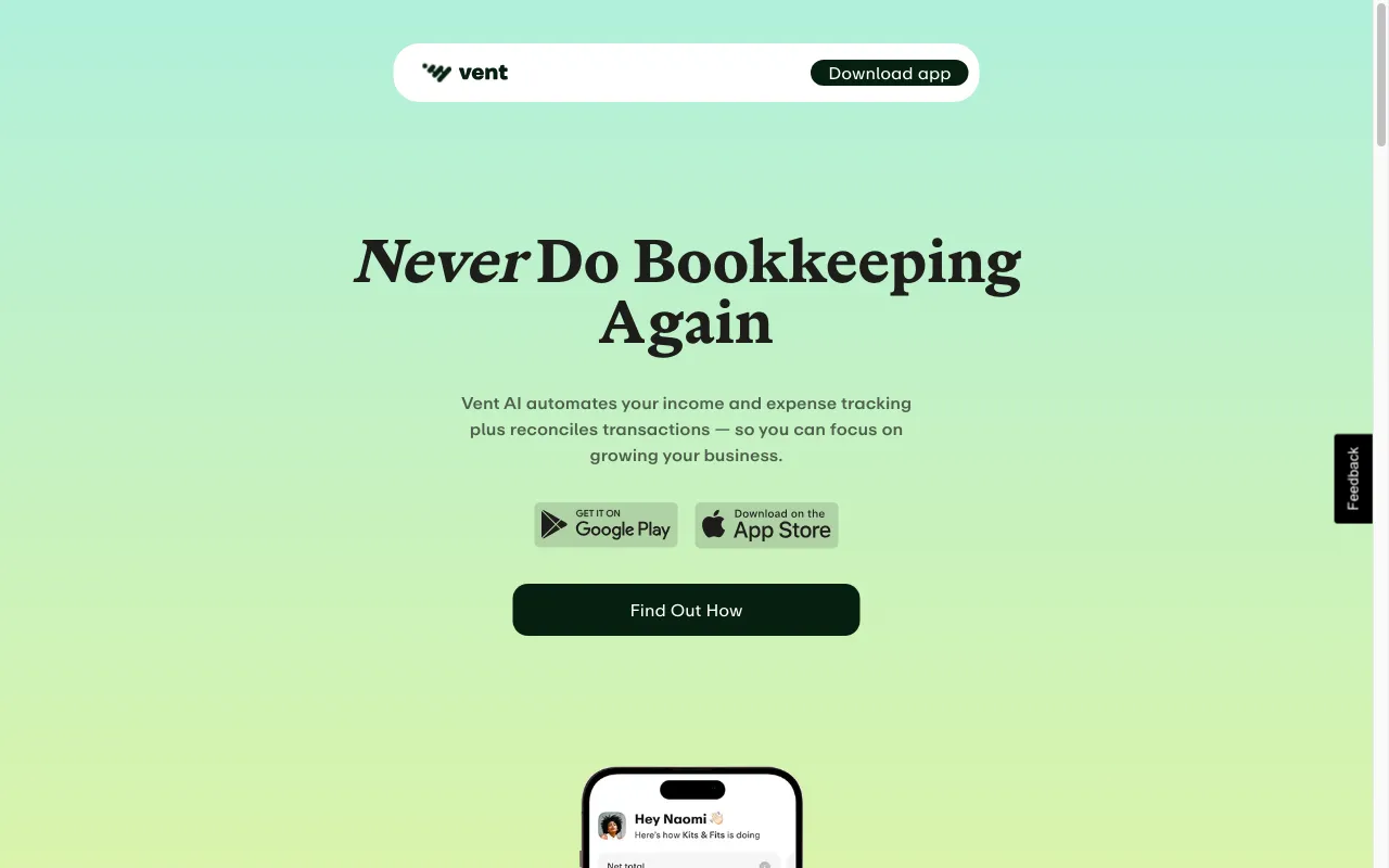 Vent — preview screenshot