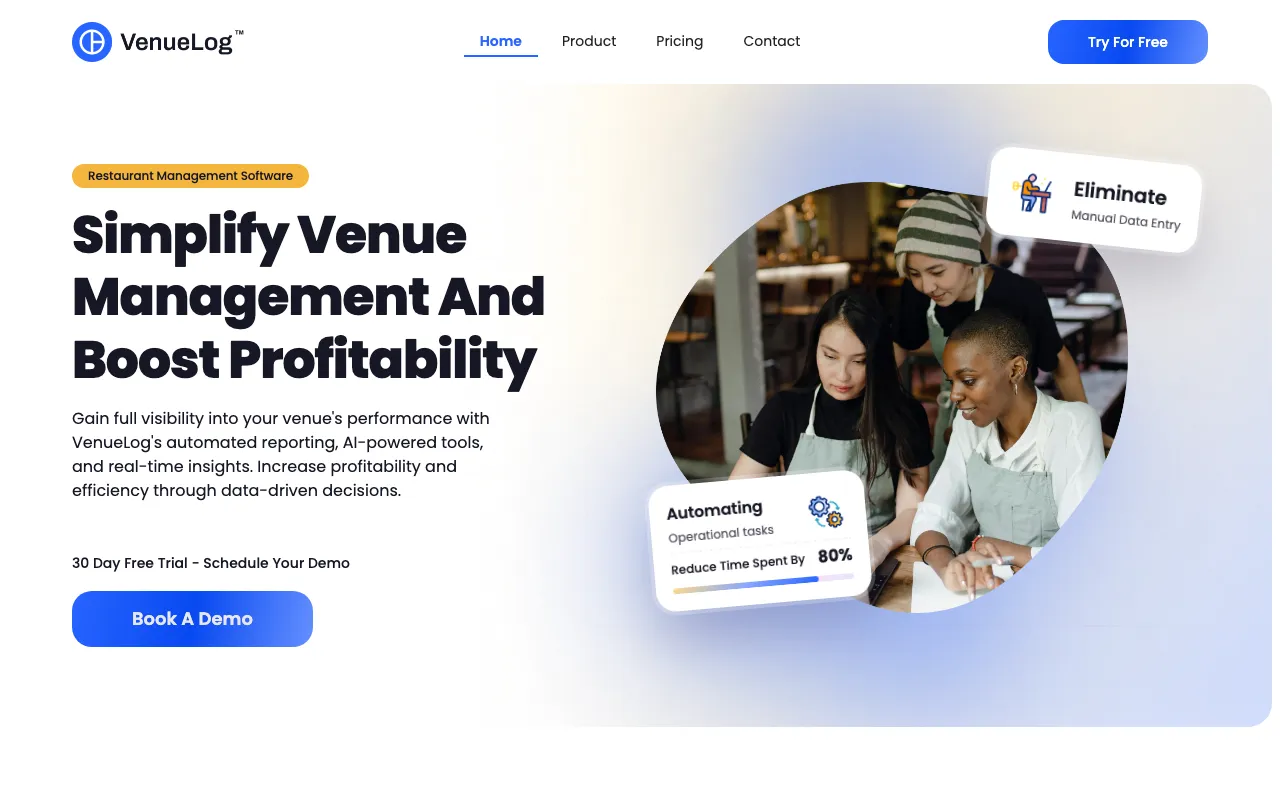 VenueLog — preview screenshot