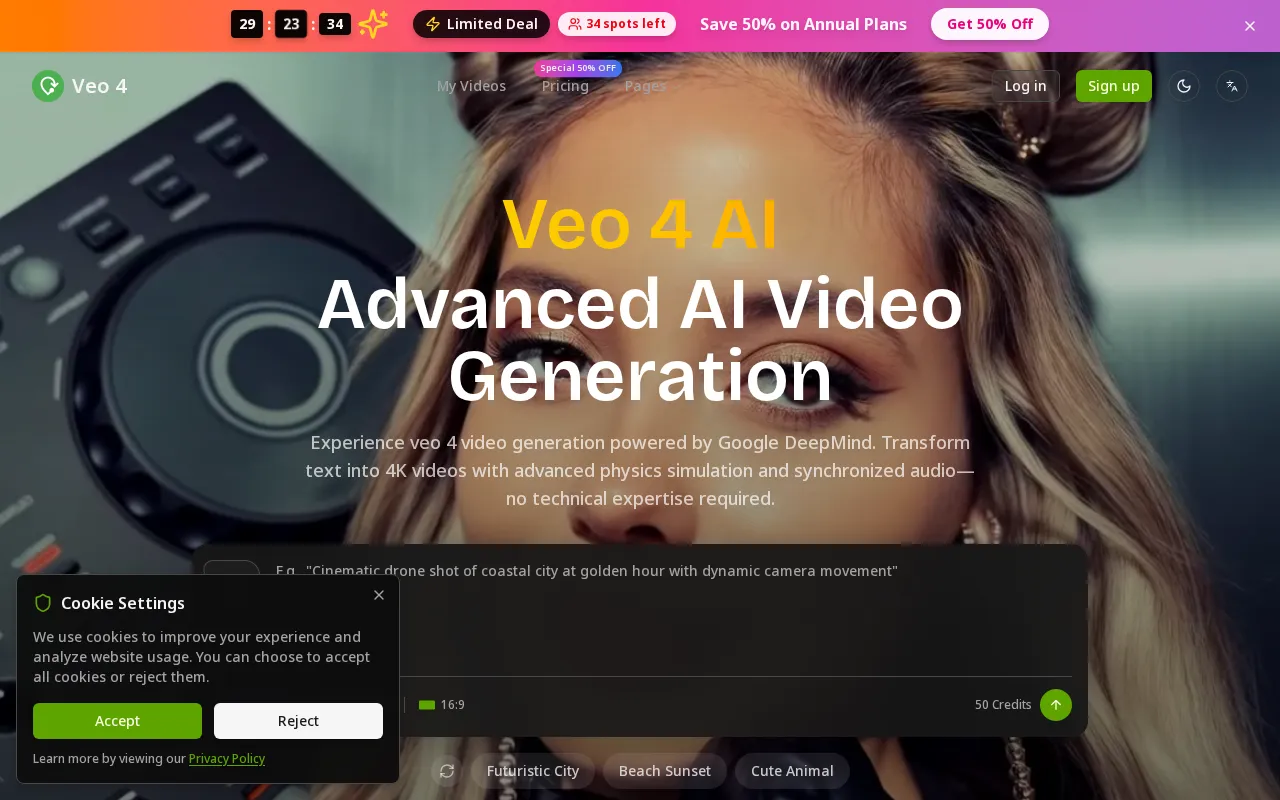 Veo 4 — preview screenshot