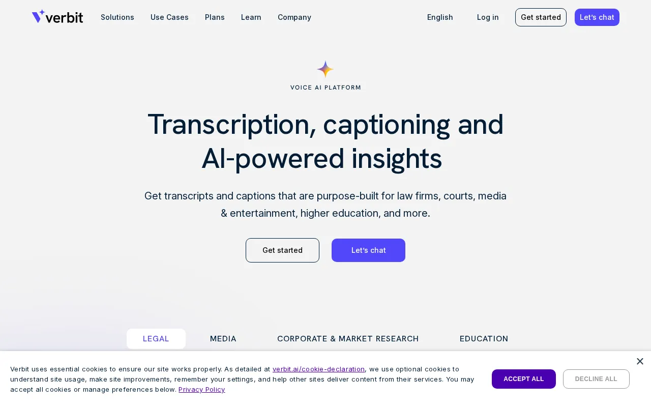 Verbit — preview screenshot