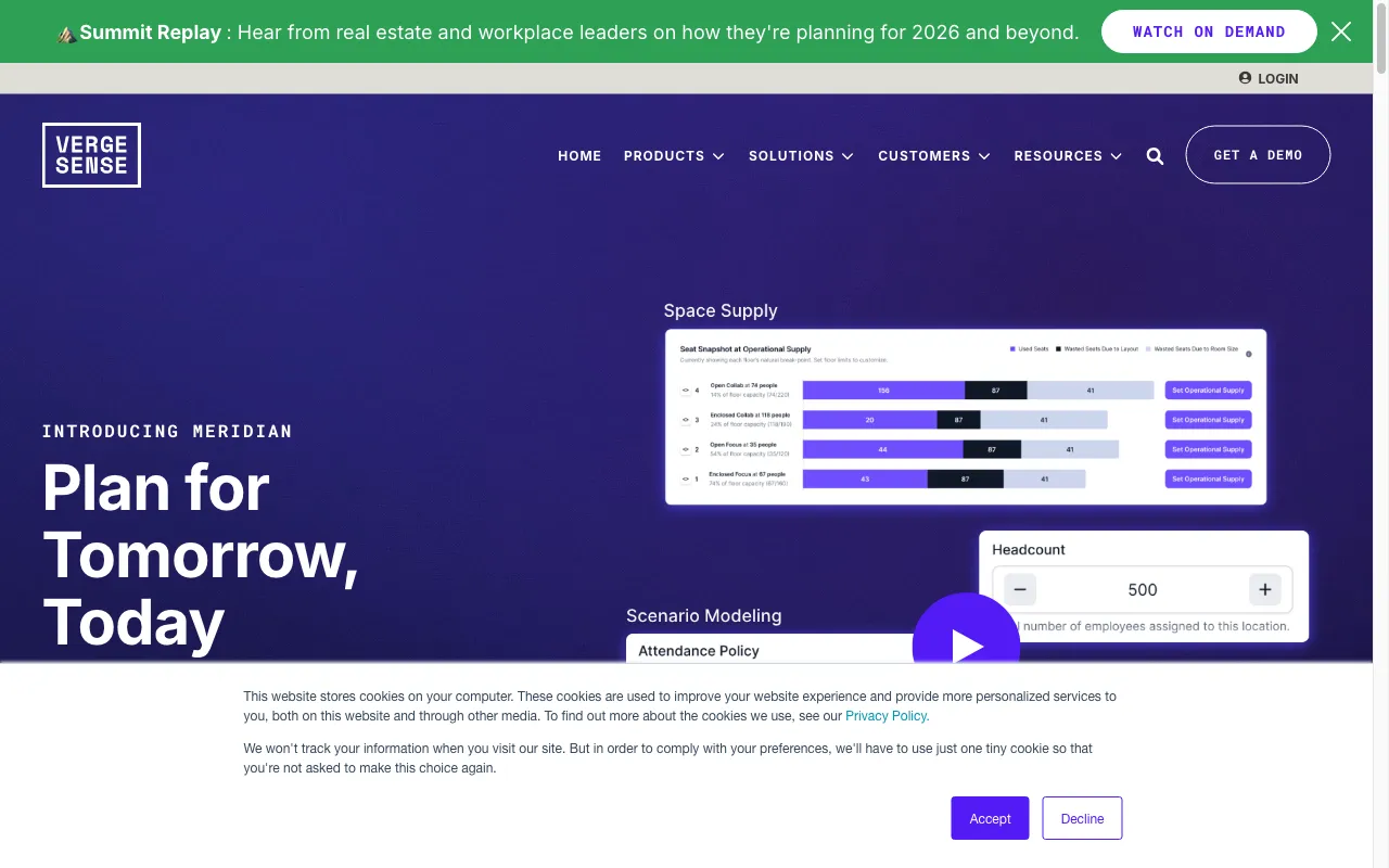 vergesense.com — preview screenshot