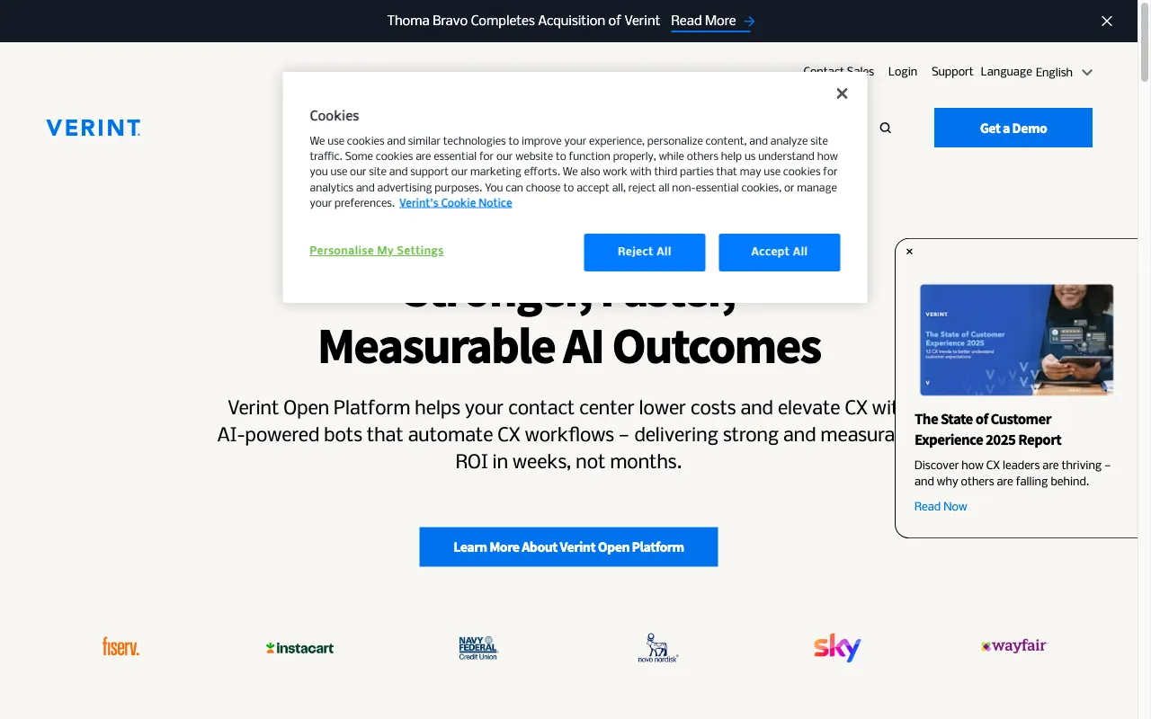 Verint — preview screenshot