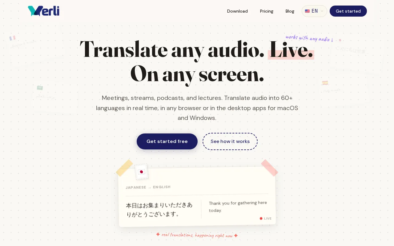 Verli — preview screenshot