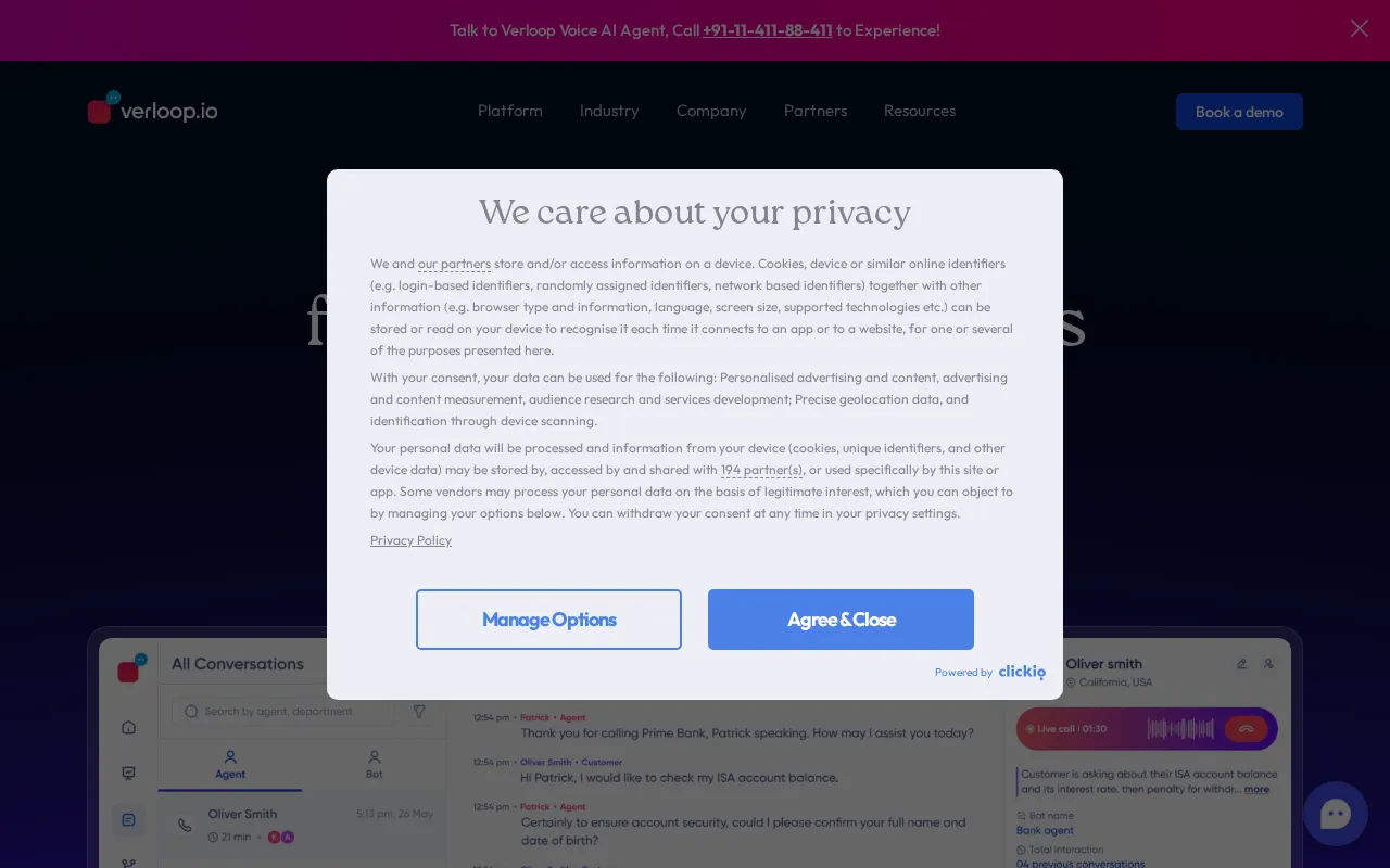 Verloop.io — preview screenshot