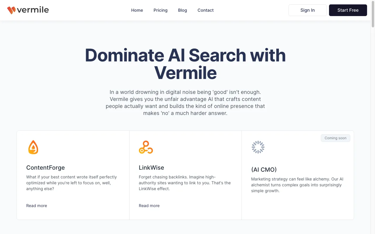 Vermile — preview screenshot